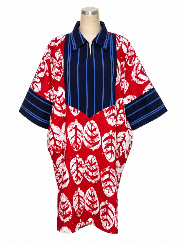Chic Ankara & Ofi Free-Fit Dress