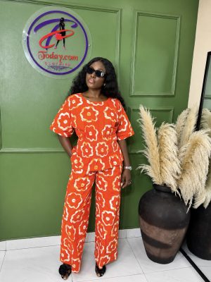 Smokey Ankara 2-Piece Set (Top & Trouser)